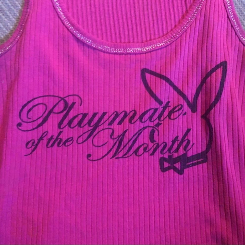 Playmate Of The Month Tank Top Playmate Rare - Gem